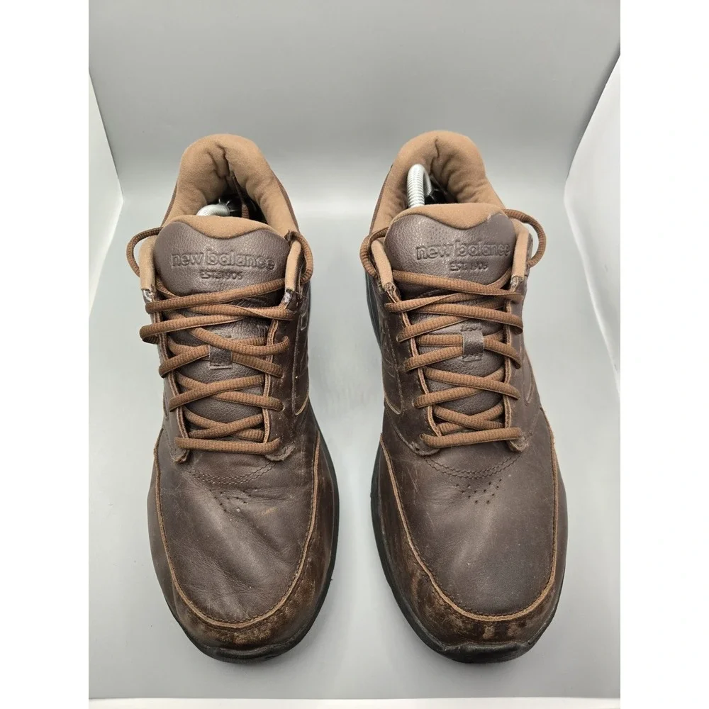 New Balance 928v2 Men's Shoes Brown Leather Walking Sneakers Size 11 2E MW928BR2